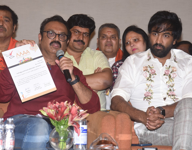 Actor VK Naresh Supports Manchu Vishnu Panel Press Meet